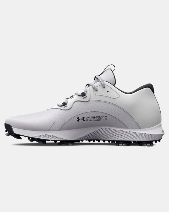 Tenis de golf UA Charged Draw 2 Spikeless para hombre, White, pdpMainDesktop image number 1